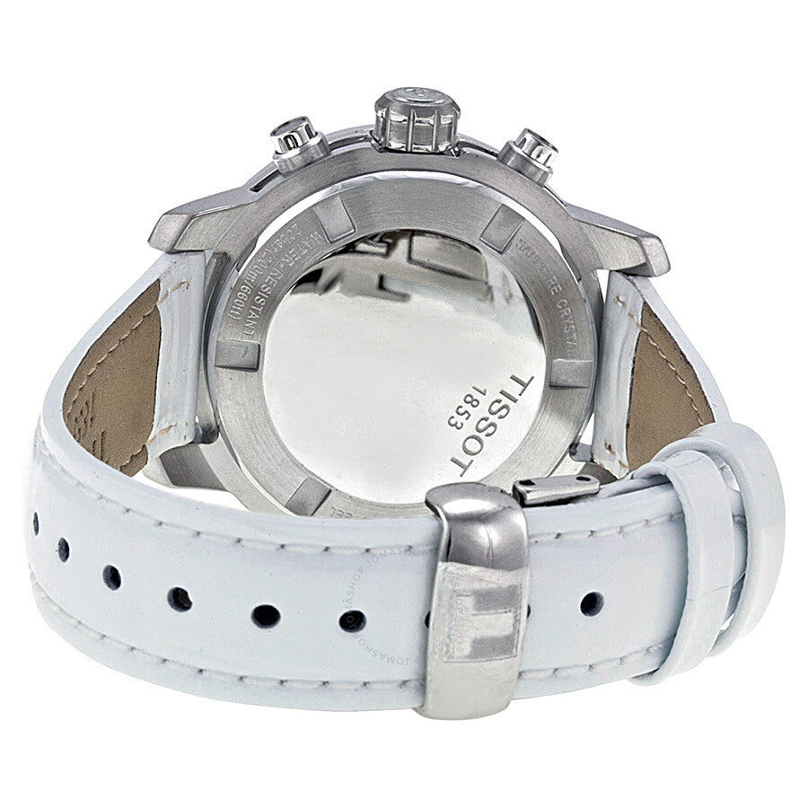 Tissot PRC200 Chronograph Silver Dial Ladies Watch T0552171603201 - The Watches Men & Co #3