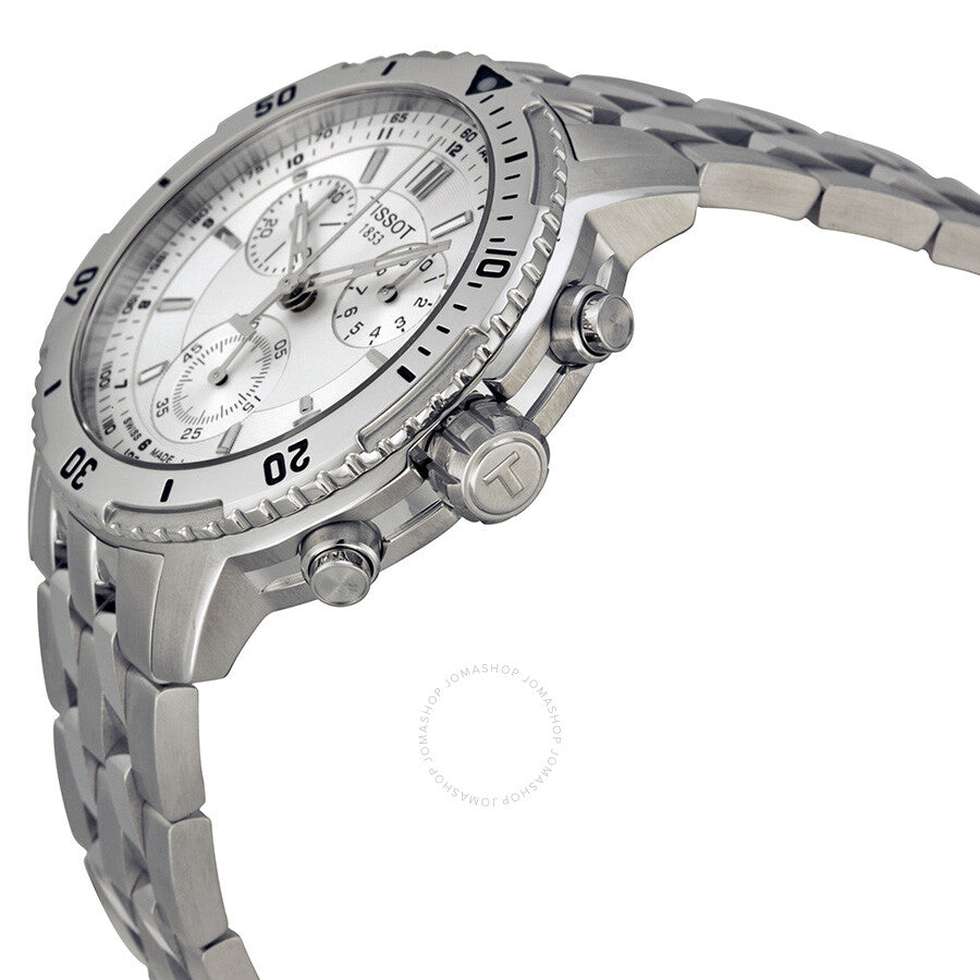 Tissot PRS 200 Chronograph Silver Dial Men's Watch T067.417.11.031.00 - The Watches Men & Co #2