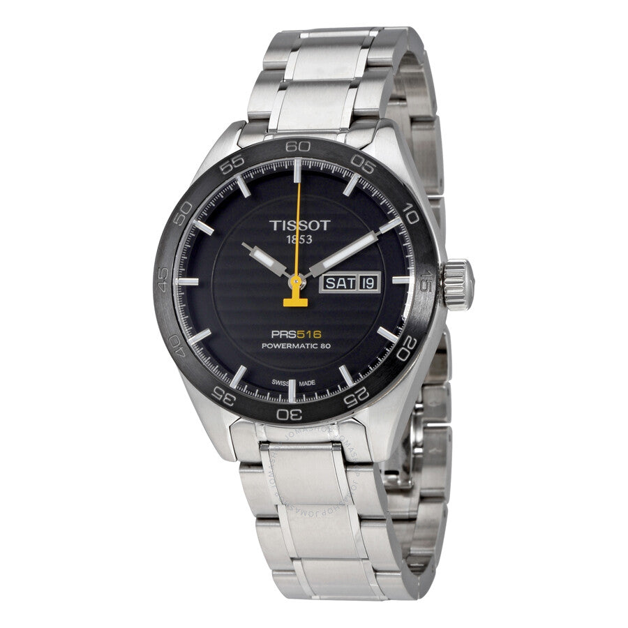 Tissot PRS 516 Automatic Black Dial Men's Watch T100.430.11.051.00 - The Watches Men & Co