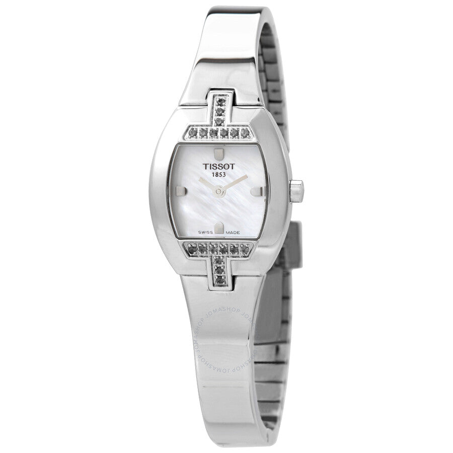 Tissot Quartz Mother of Pearl Dial Ladies Watch T62.1.275.81 - The Watches Men & Co