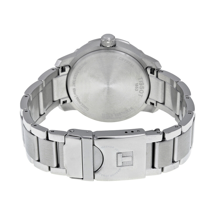 Tissot Quickster Black Dial Stainless Steel Men's Watch T0954101105700 - The Watches Men & Co #3