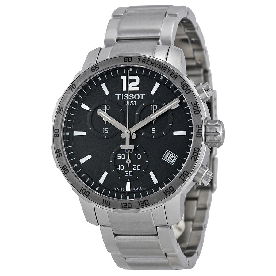 Tissot Quickster Chronograph Anthracite Dial Men's Watch T0954171106700 - The Watches Men & Co