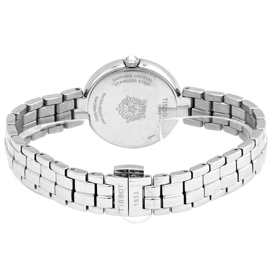 Tissot T-Lady Flamingo Quartz Diamond Watch T094.210.11.116.01 - The Watches Men & Co #3