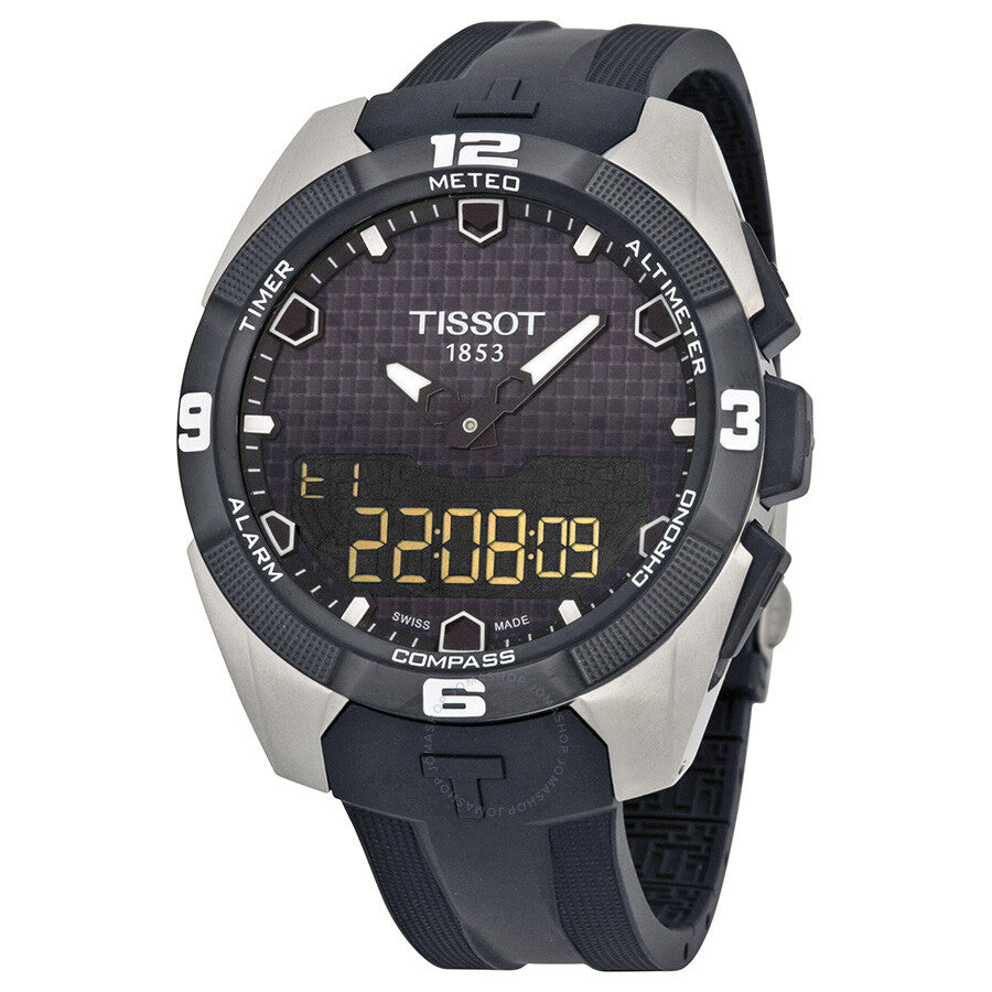 Tissot T-Touch Expert Solar Black Rubber Men's Watch T0914204705100 - The Watches Men & Co