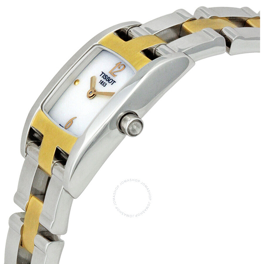 Tissot T-Trend T3 Mother of Pearl Dial Ladies Watch T042.109.22.117.00 - The Watches Men & Co #2