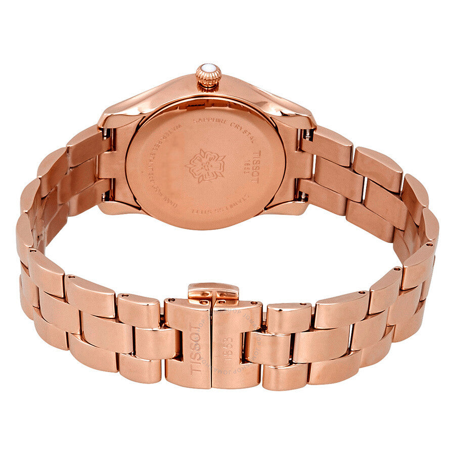 Tissot T-Wave Rose Diamond Dial Ladies Watch T112.210.33.456.00 - The Watches Men & Co #3