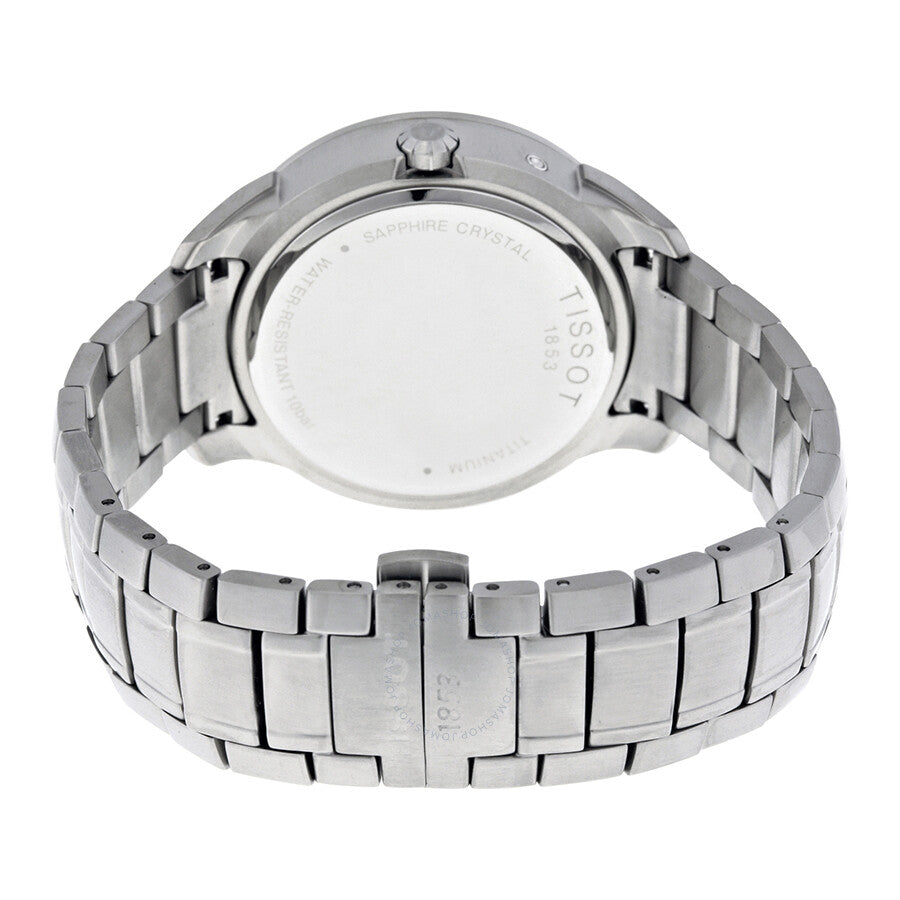Tissot Titanium GMT White Dial Men's Watch T0694394403100 - The Watches Men & Co #3