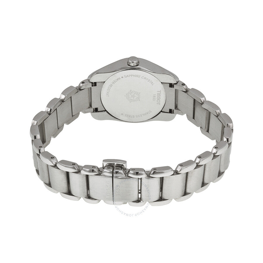 Tissot Trend T-Wave Mother of Pearl Dial Diamond Ladies Watch T023.210.11.116.00 - The Watches Men & Co #3