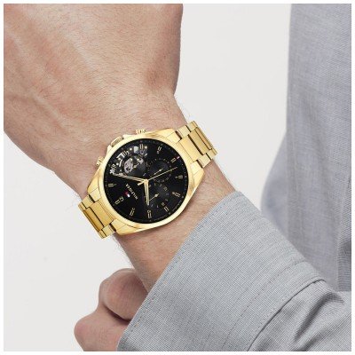 Tommy Hilfiger Gold Men's Watch - 1710447 1710447 - Image 4
