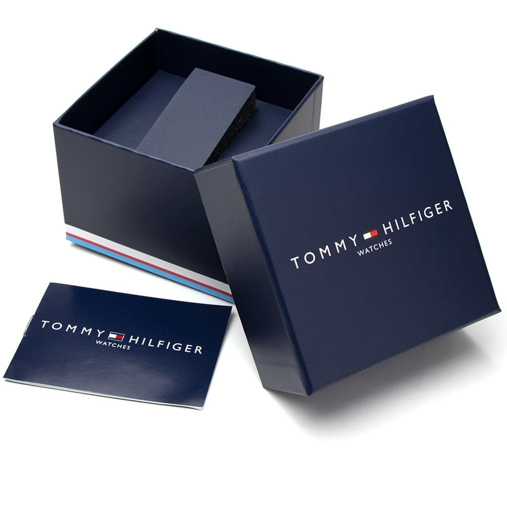 Tommy Hilfiger Mason Grey Dial Gold Men's Watch - 1791891