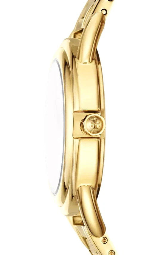 Tory Burch TBW7229 Women's The Miller Gold 34mm Stainless Steel Bracelet Watch