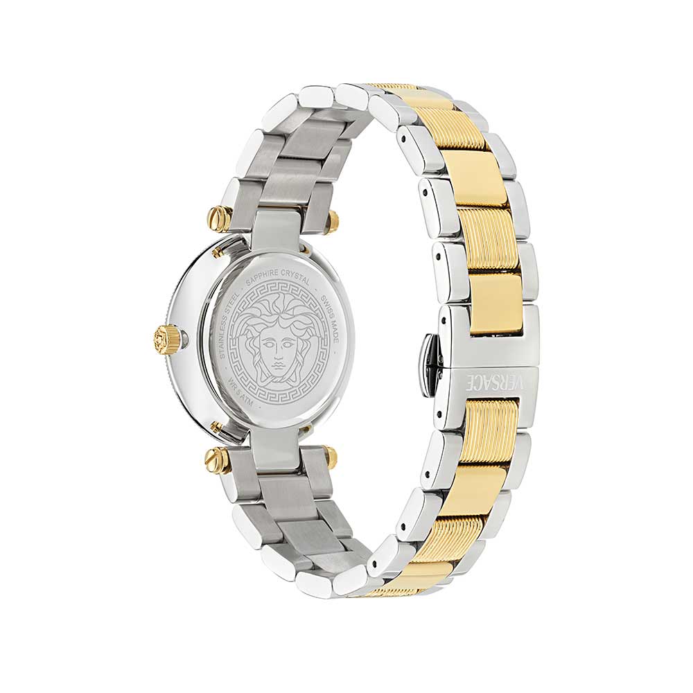 Versace Reve Lady Two Tone Women's Watch - VE8B00524