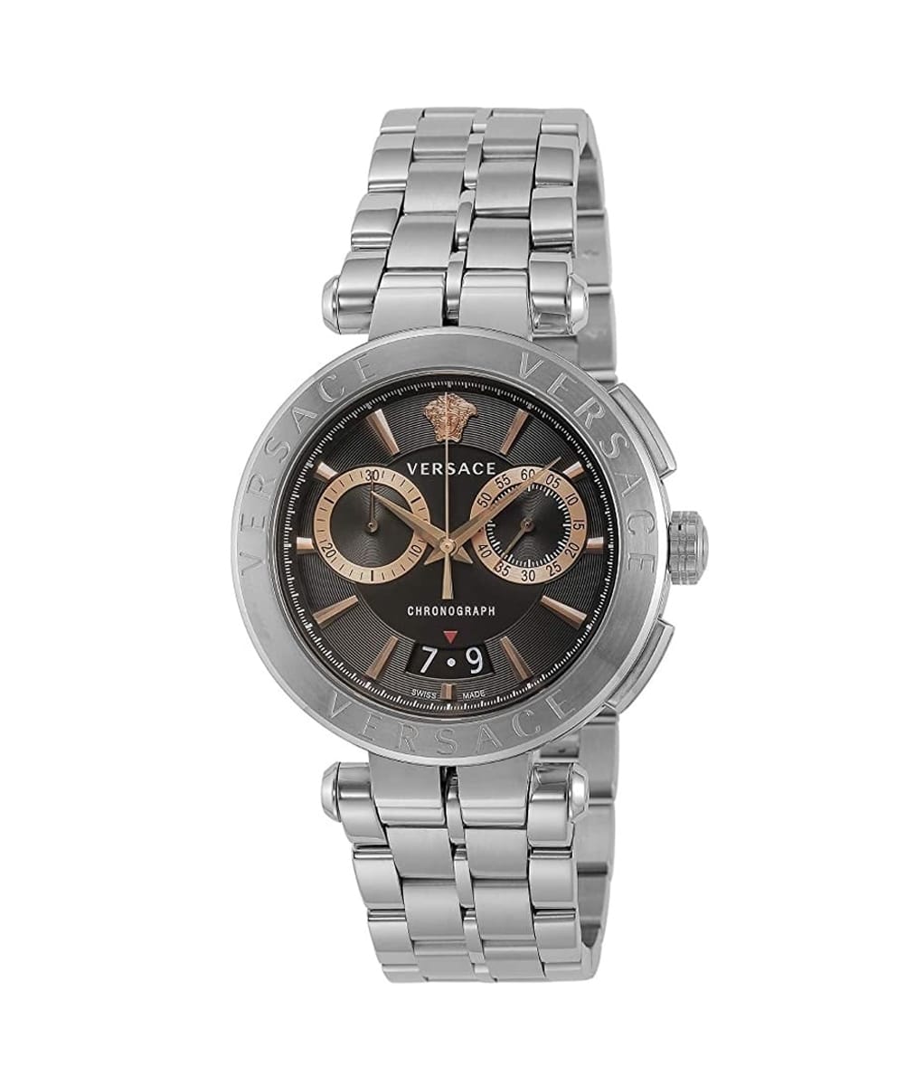 Versace Aion Chronograph Silver Men's Watch VE1D01019