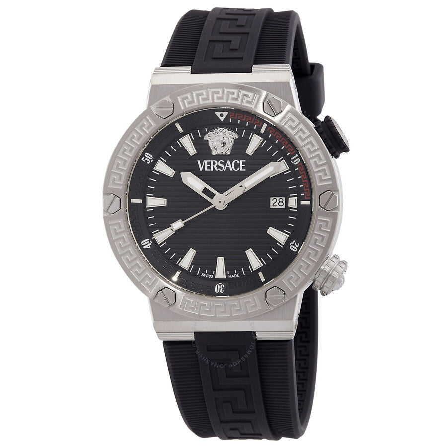 Versace Greca Quartz Blue Dial Men's Watch VE8G00124 - Kiwi Watches