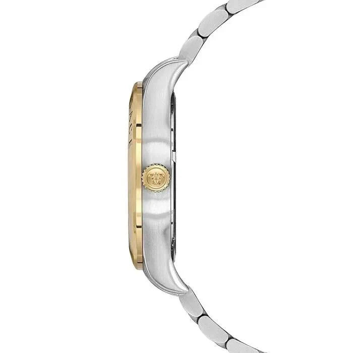 Versace Hellenyium Two-Tone Swiss Movement Date Watch - VEVK01121
