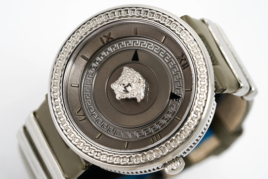 Versace V-Metal Icon Silver Women's Watch VLC120016 - Dawson Watches #2