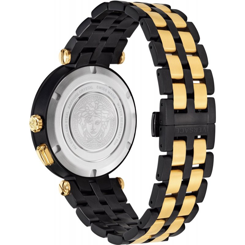 Versace V-Racer Two-Tone Chronograph Men's Watch VEBV00619 - Dawson Watches #3