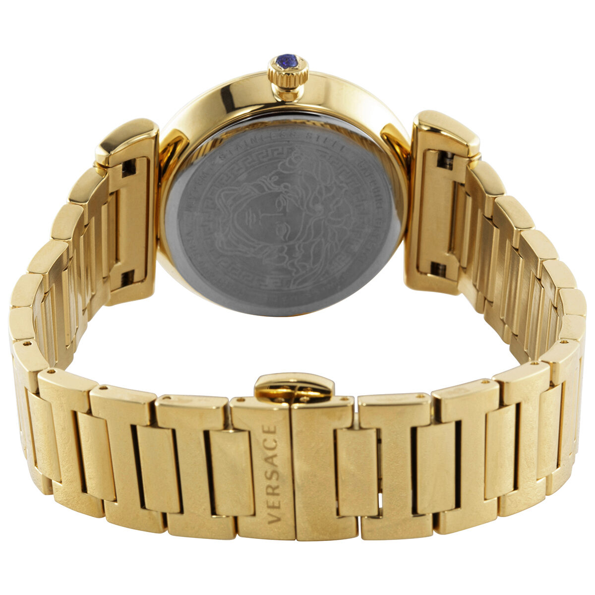 Versace V-Motif Quartz Gold Dial Ladies Watch VERE00618 - BigDaddy Watches #3