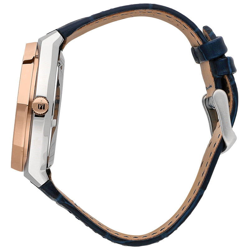 Maserati Stile Automatic Blue Leather Strap Men's Watch R8821142001 - Kiwi Watches #3