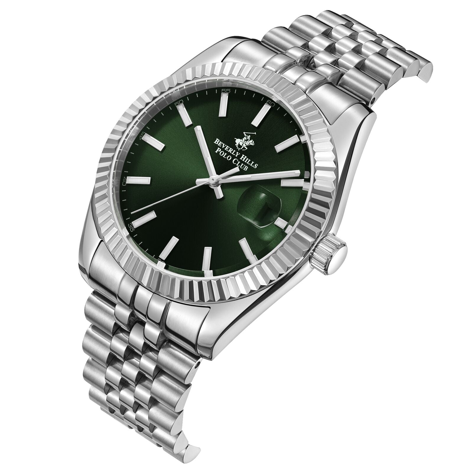 Beverly Hills Polo Club Silver Men's Watch BP3018X.371 BP3018X.371 - Image 2