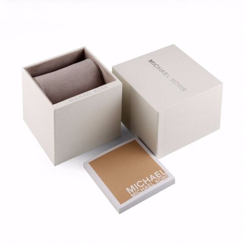 Michael Kors Parker Ladies White Rose Gold Watch MK6365