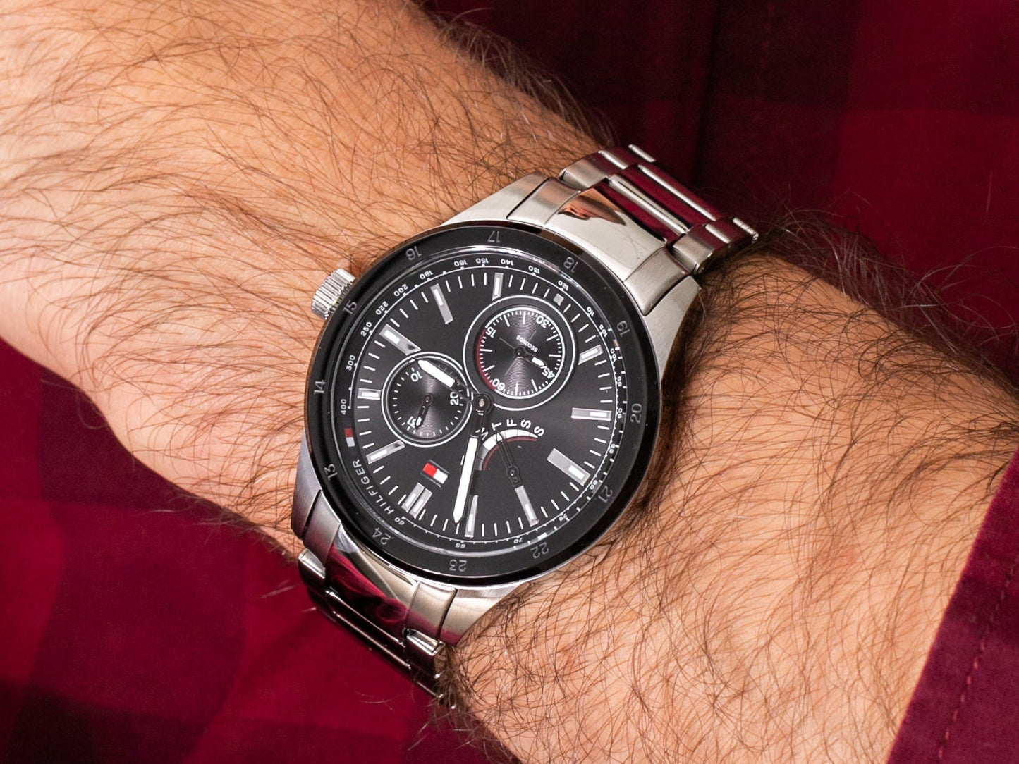Tommy Hilfiger Analog Black Dial Men's Watch 1791639